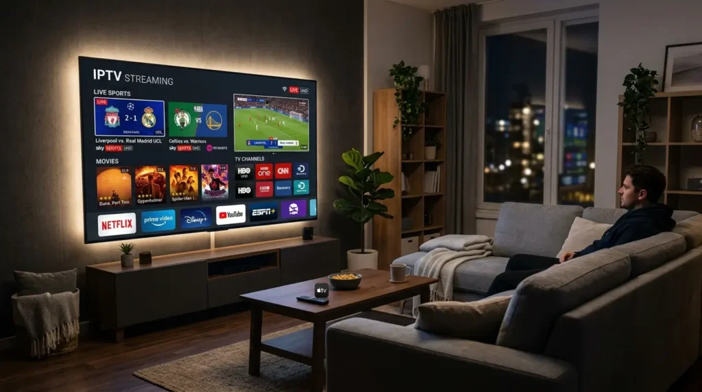 IPTV streaming on multiple devices